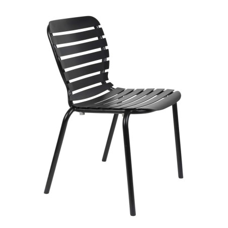 Czarne krzesło ogrodowe Vondel, Zuiver