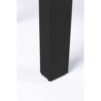 Czarna  ławka ogrodowa Vondel 129,5X45 cm, Zuiver