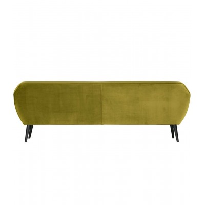 Aksamitna sofa Rocco, 230 cm oliwkowa, Woood