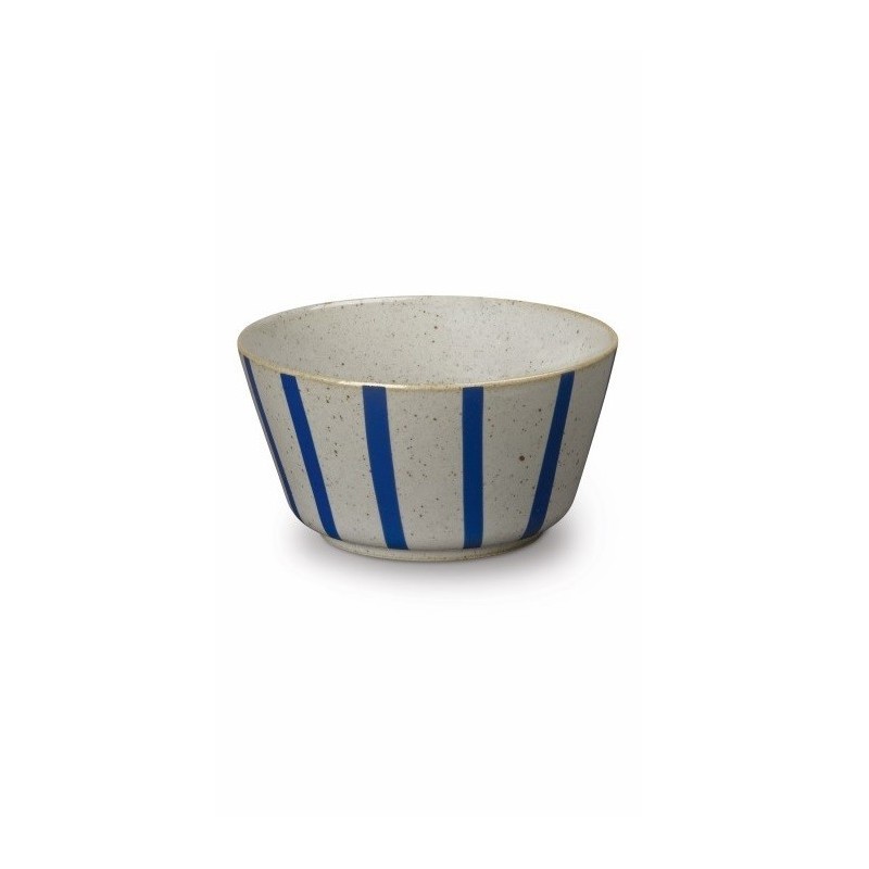 Miska porcelanowa w paski 13 cm Lyngby Porcelain