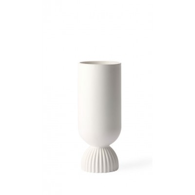 Ceramiczny wazon biały mat HKliving