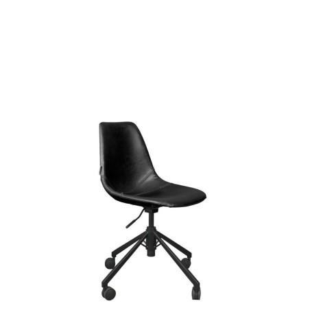 Krzesło biurowe, czarne Franky, Dutchbone