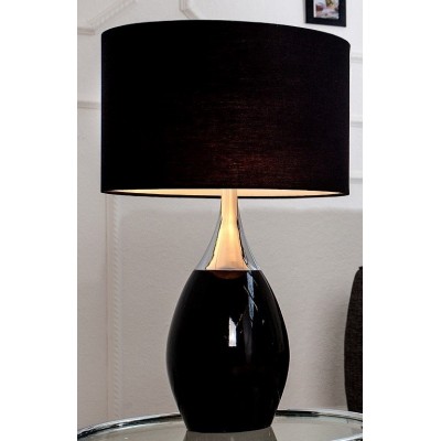 Lampa stołowa Carla czarna 60 cm, Interior Space