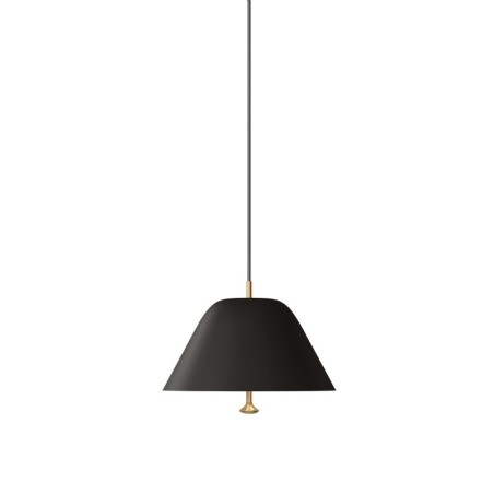 Lampa wisząca Levitate Ø28 cm czarna, Menu
