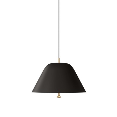 Lampa wisząca Levitate Ø40 cm czarna, Menu