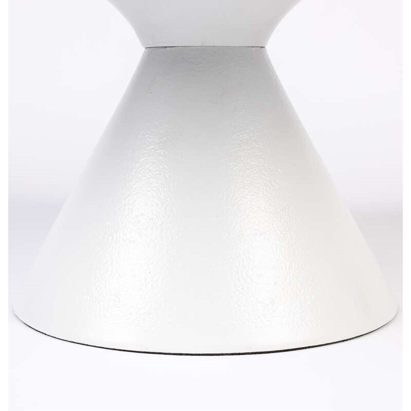 Stolik kawowy Floss, biały aluminiowy, Zuiver