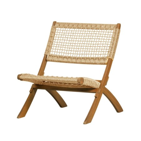 Krzesło składane Lois z drewna eukaliptusowego, Woood