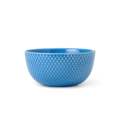 Miska Rhombe 13 cm niebieski, Lyngby Porcelain