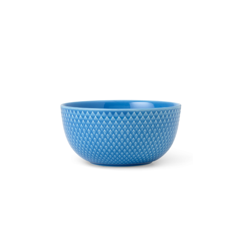 Miska Rhombe 13 cm niebieski, Lyngby Porcelain