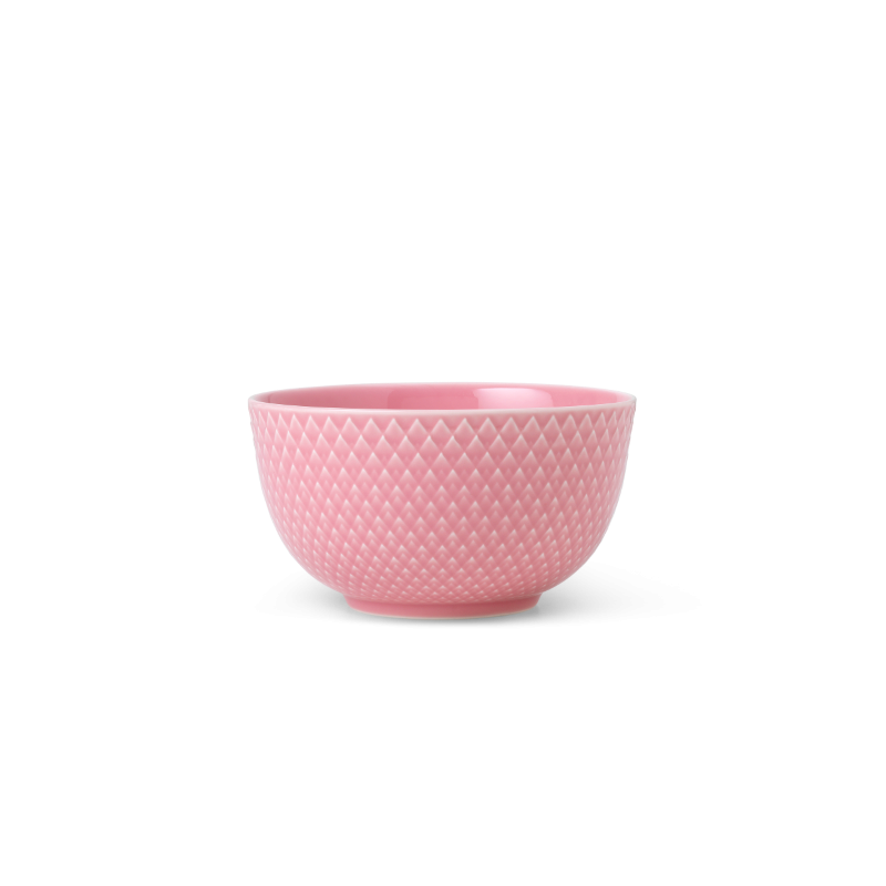 Porcelanowa miska Rhombe Ø11 cm, różowa, Lyngby Porcelain
