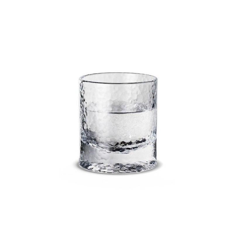 Szklanka z tłuczonego szkła, 2 szt., Holmegaard,