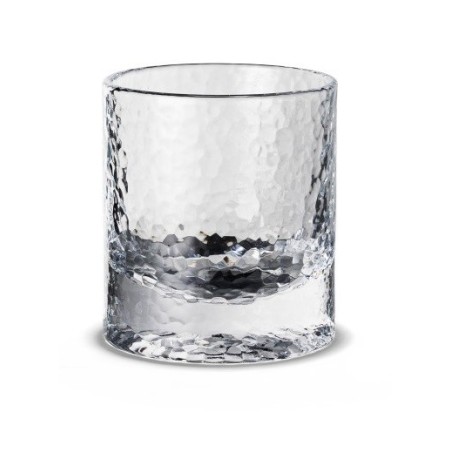 Szklanka z tłuczonego szkła CLEAR, 2 szt., Holmegaard,