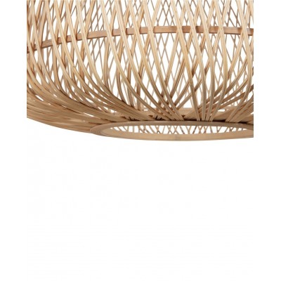 Bambusowa lampa wisząca Moza, naturalna, Woood