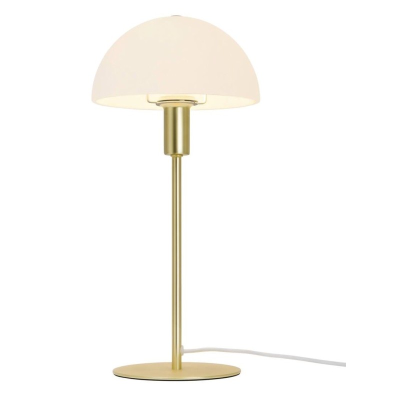 Lampa stołowa Ellen ze złotą podstawą, Nordlux