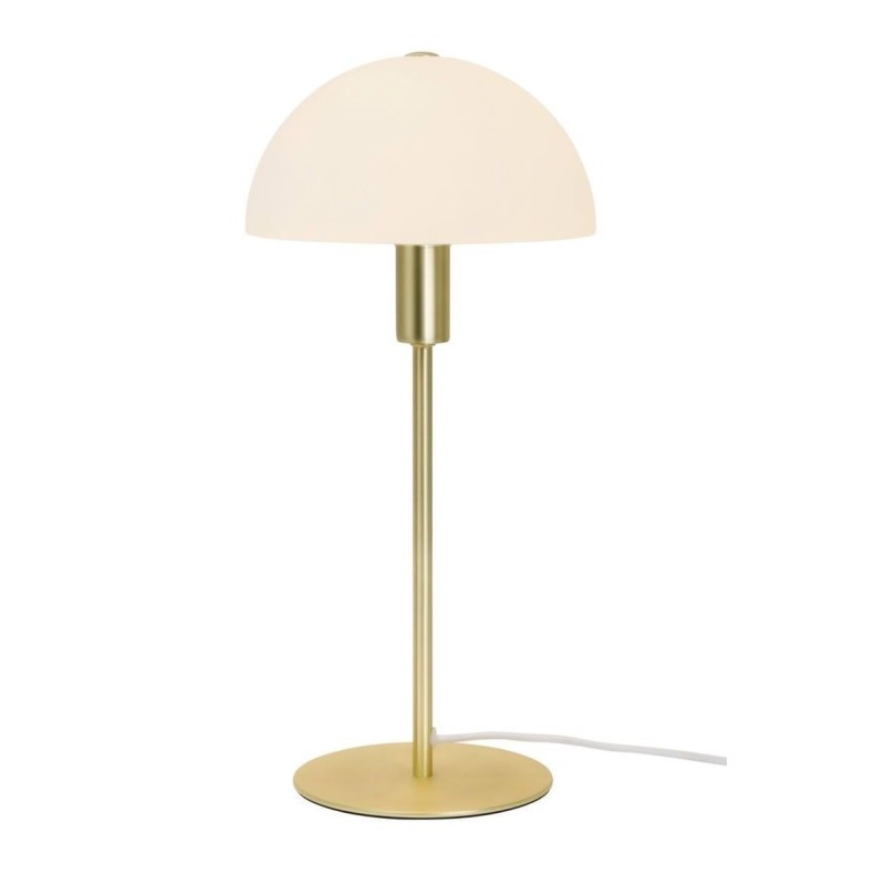 Lampa stołowa Ellen ze złotą podstawą, Nordlux
