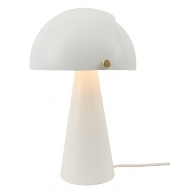 Biała nowoczesna lampa stołowa Align, Design For The People