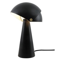 Czarna nowoczesna lampa stołowa Align, Design For The People