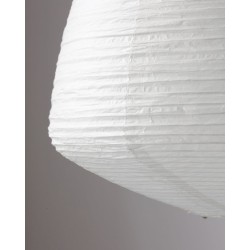 Biały abażur do lampy wiszącej Bidar 50cm, House Doctor