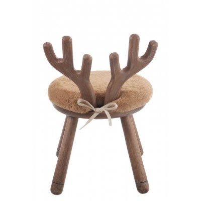Krzesełko Ear Deer, białe, J-Line