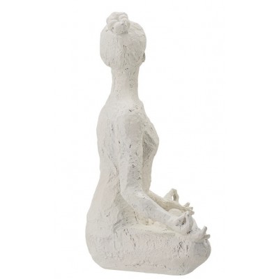 Figurka dekoracyjna Adalina Deco, biała, Bloomingville