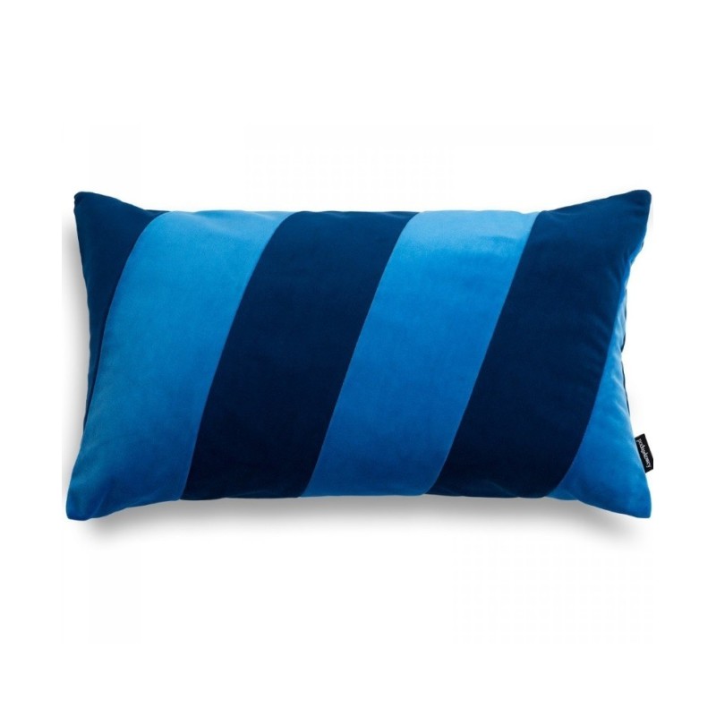Poduszka Stripes granatowo-niebieska,  50x30, Poduszkowcy