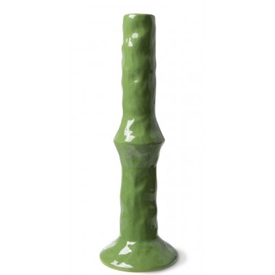 Ceramiczny świecznik Emeralds M, zielony, HKliving