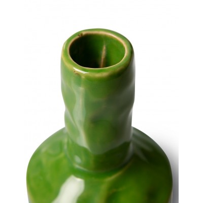 Ceramiczny świecznik Emeralds S, zielony, HKliving