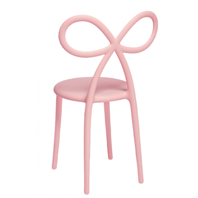 Krzesło Ribbon Baby, różowy mat, QeeBoo