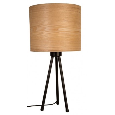 Lampa stołowa Tripod Woodland, Dutchbone