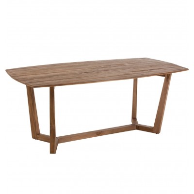 Stół do jadalni Maty, drewno egzotyczne, J-Line