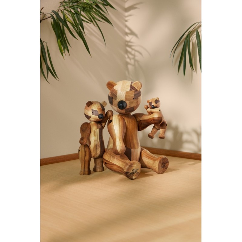 Drewniana figurka Niedźwieź S, Kay Bojesen