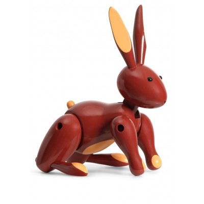 Drewniany królik, czerwony, Kay Bojesen