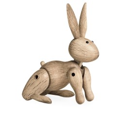 Drewniany królik, naturalny, Kay Bojesen