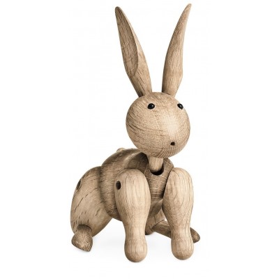 Drewniany królik, naturalny, Kay Bojesen