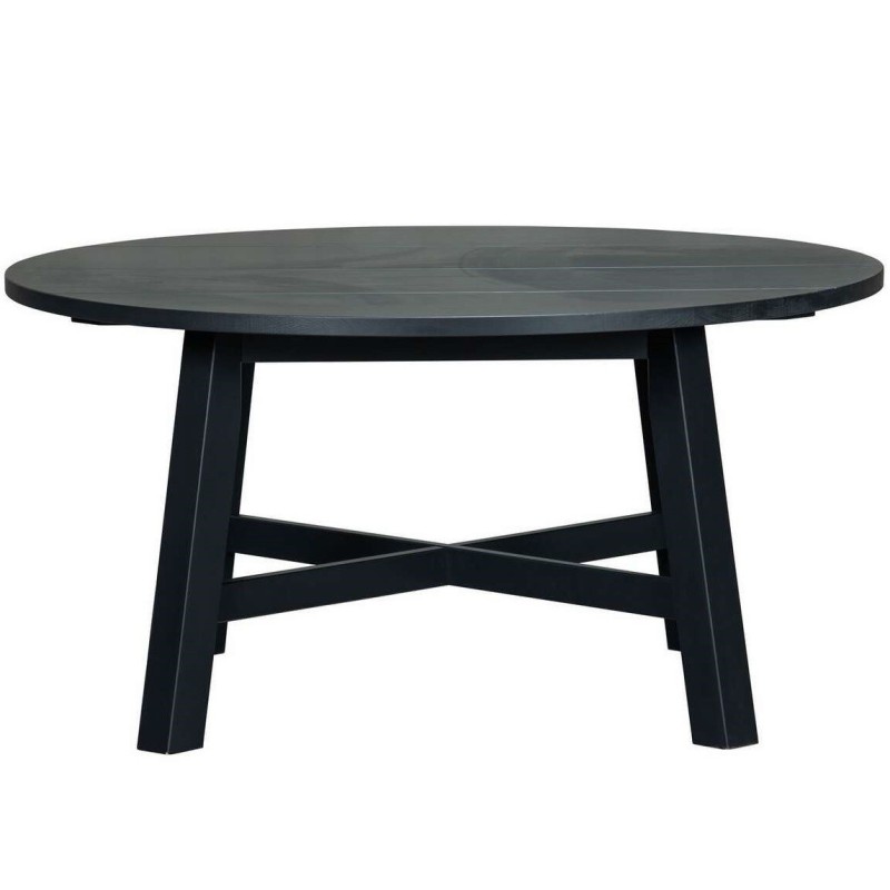 Stół do jadalni Benson Ø120cm, czarny, Woood