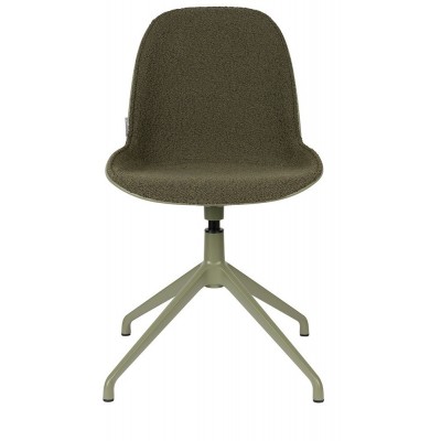 Krzesło obrotowe Albert Kuip, zielony, Zuiver