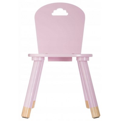 Krzesełko dziecięce Douceur, różowy, LuDesign