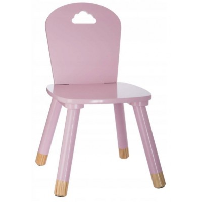 Krzesełko dziecięce Douceur, różowy, LuDesign