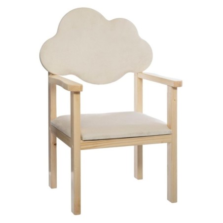 Krzesełko Cloudy, kremowy, LuDesign