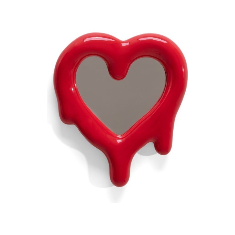 Ramka na zdjęcia Melted Heart, czerwona, Seletti
