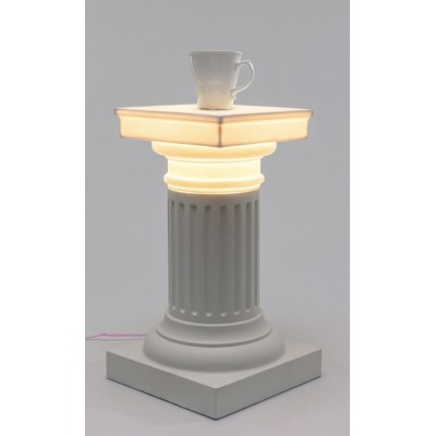 Stolik pomocniczy/lampa Las Vegas, 50cm, Seletti