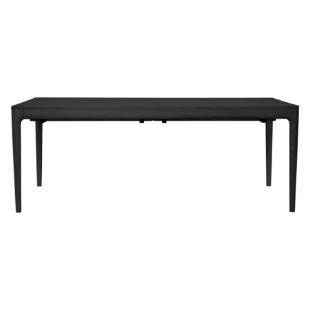 Stół rozkładany z szufladami Heart'n'Soul, czarny dąb, Umage