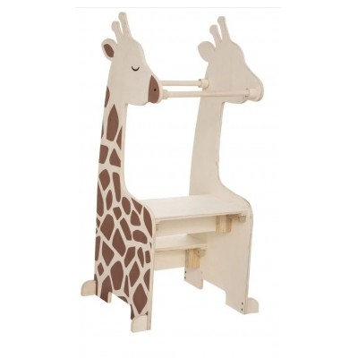 Schodki dla dziecka Giraffe, naturalne, LuDesign