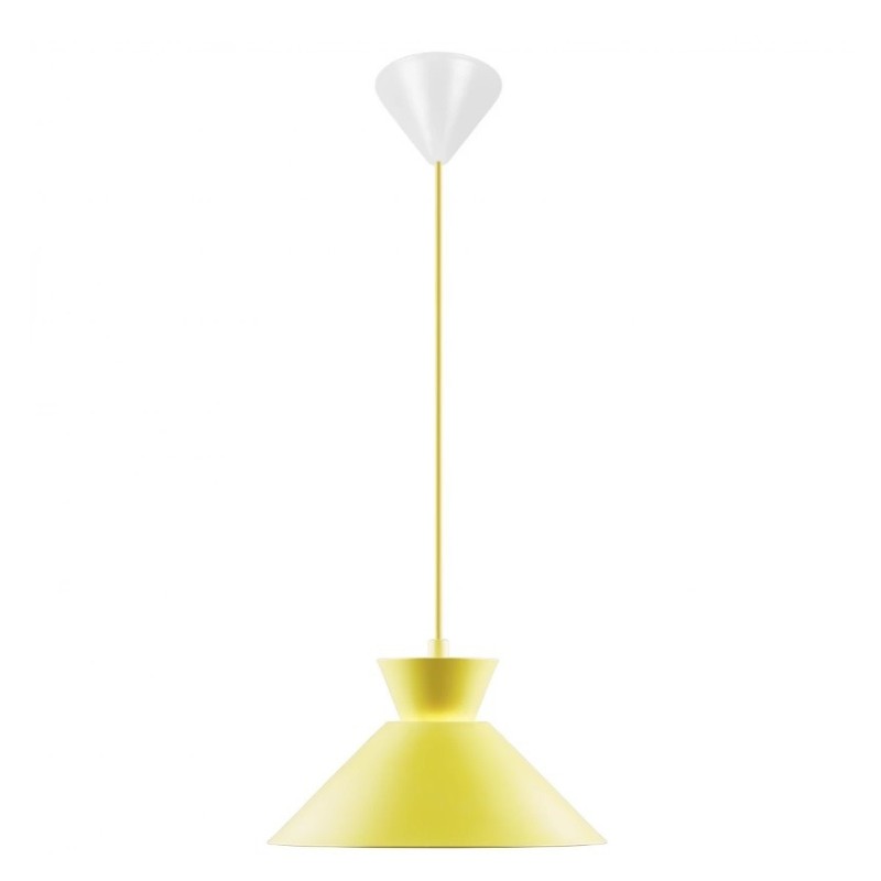 Lampa wisząca Dial 25, żółta, Nordlux