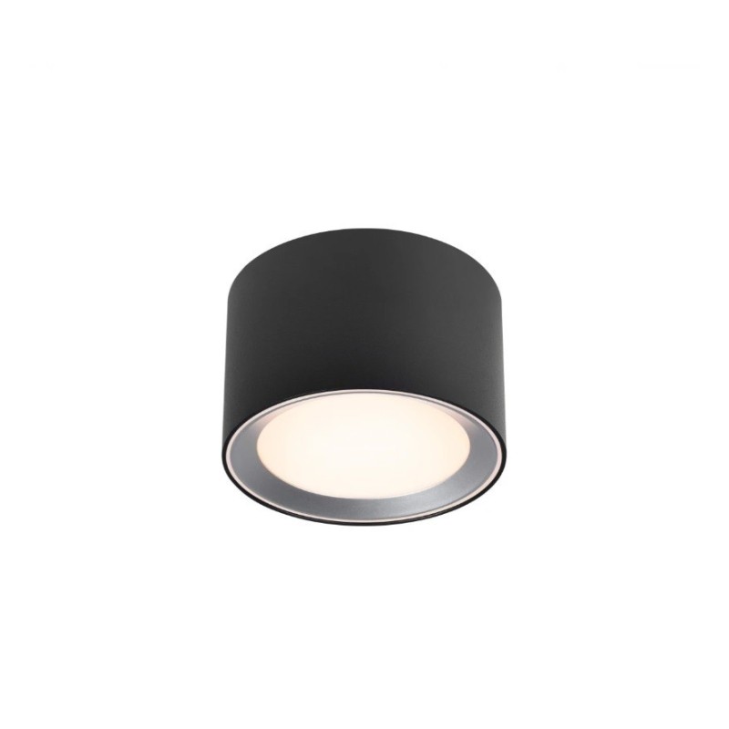Lampa sufitowa Landon 8, czarna, Nordlux