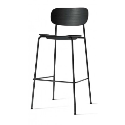 Krzesło barowe Co Counter, M, dąb/czarny, Menu