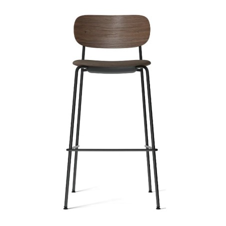 Krzesło barowe Co Counter, M, ciemny dąb/melanż, Menu