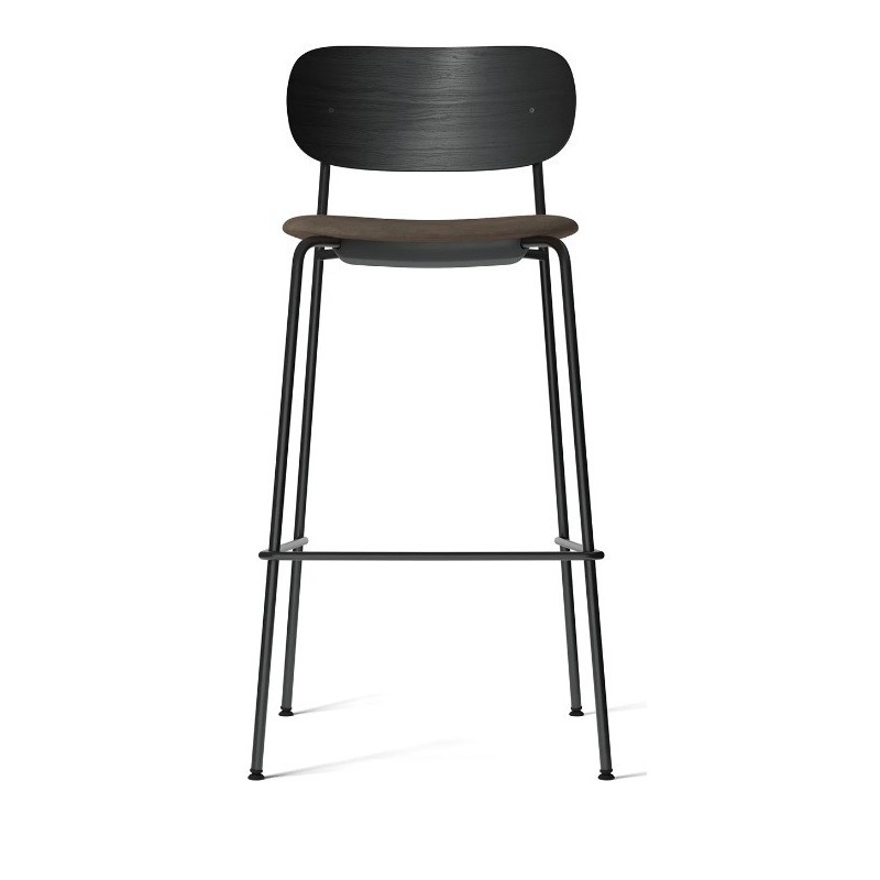 Krzesło barowe Co Counter, M, czarny dąb/melanż, Menu