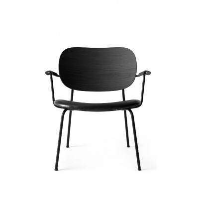 Krzesło Co Lounge, czarne, Menu