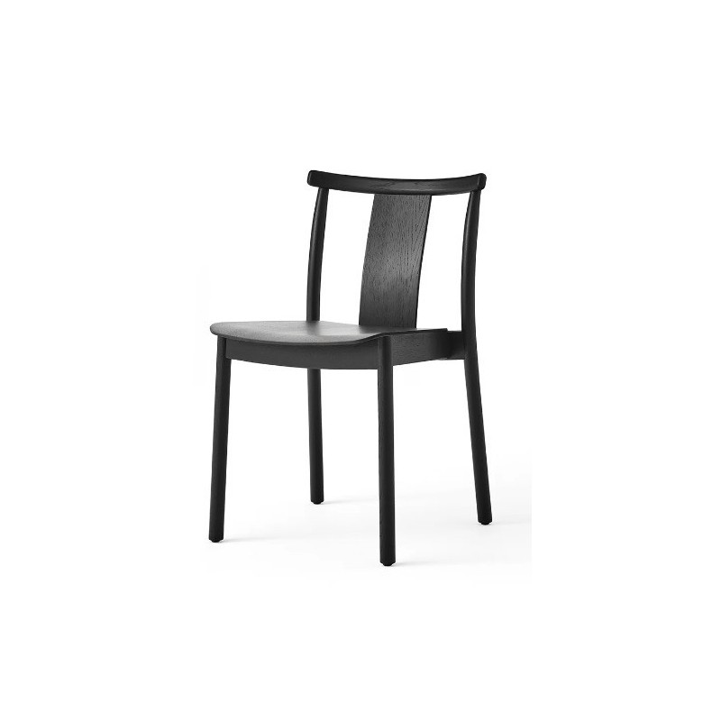 Krzesło do jadalni Merkur, czarne, Menu
